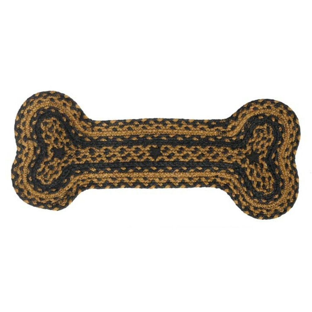 New Country Dog Bone shaped Star mat / Rug